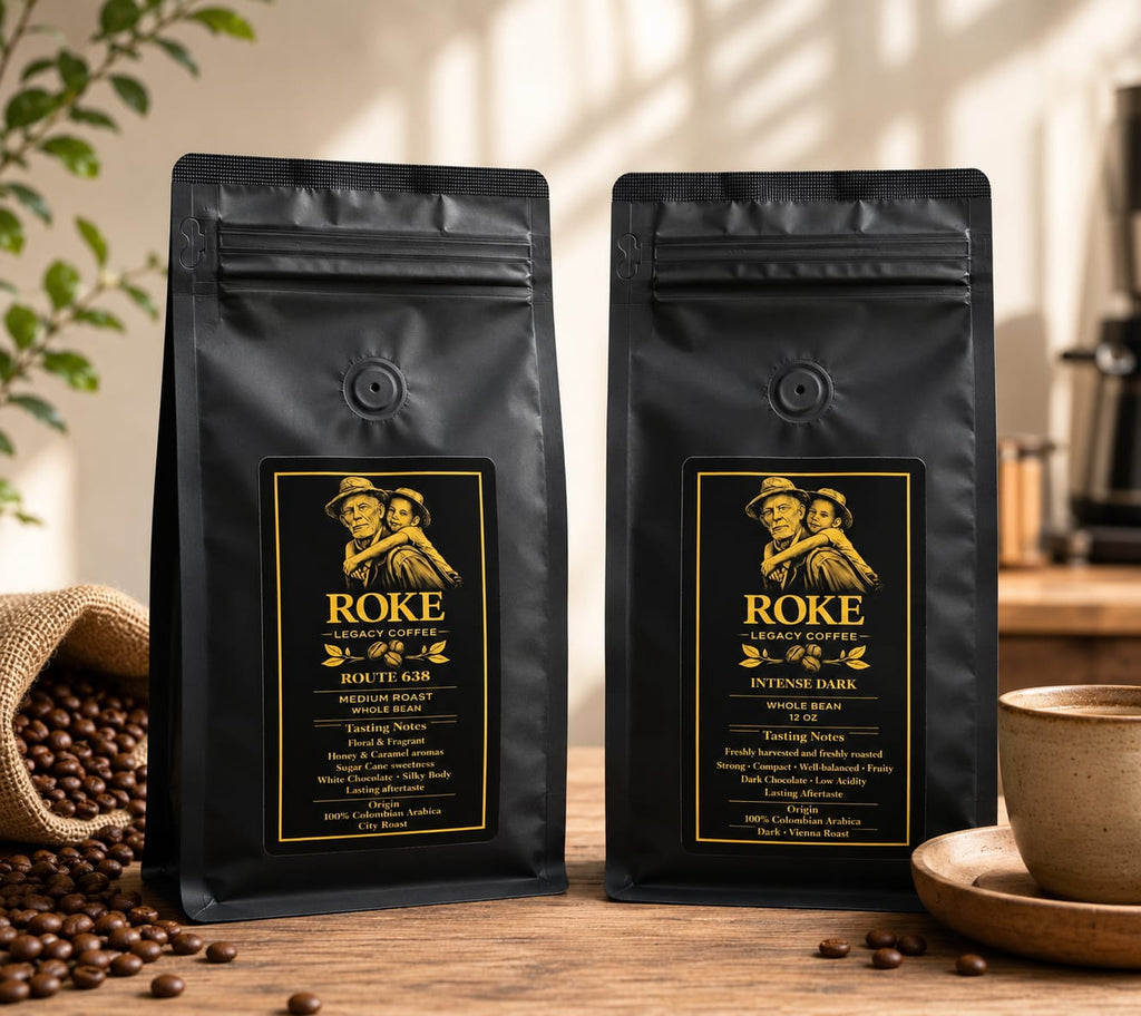 ROKE Signature Bundle | Medium & Dark Roast Colombian Coffee