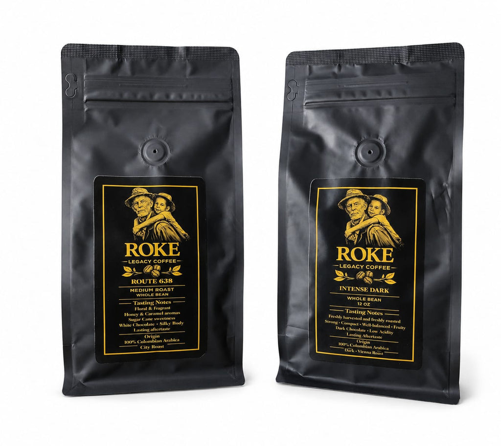 ROKE Signature Bundle | Medium & Dark Roast Colombian Coffee
