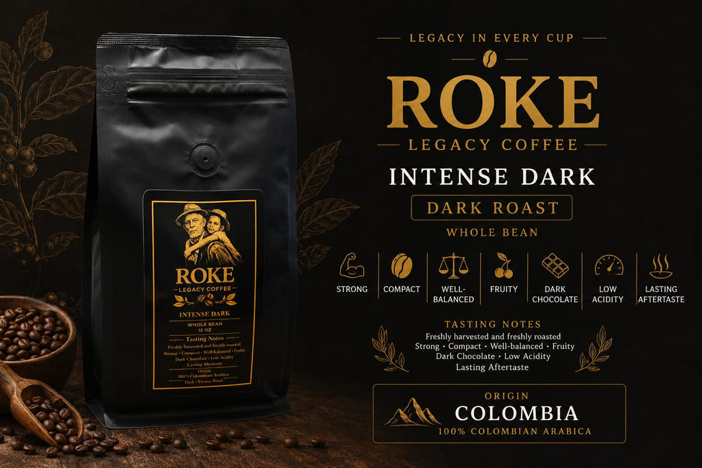 ROKE Signature Bundle | Medium & Dark Roast Colombian Coffee