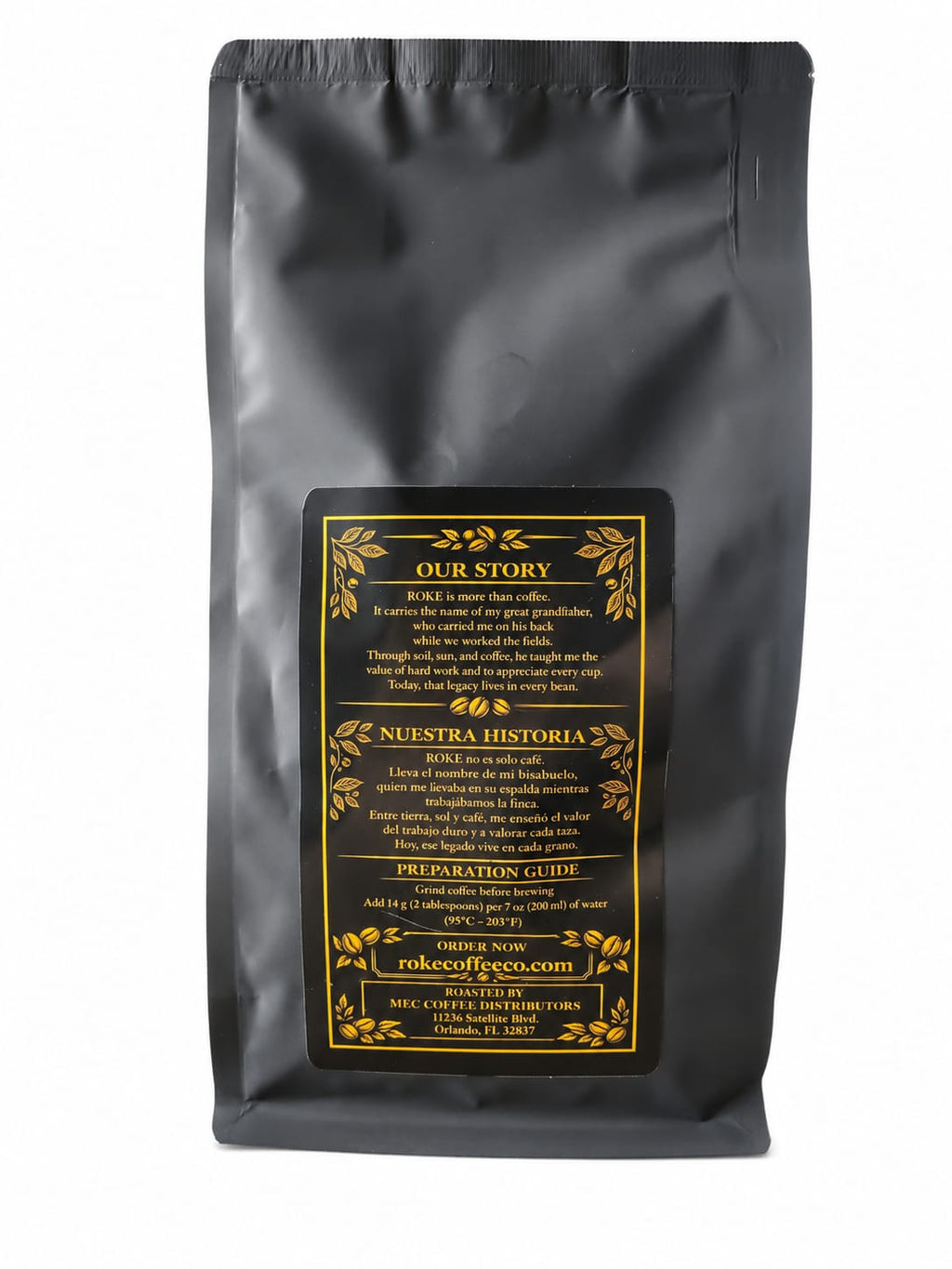 ROKE Route 638 Colombian Medium Roast Coffee 12oz